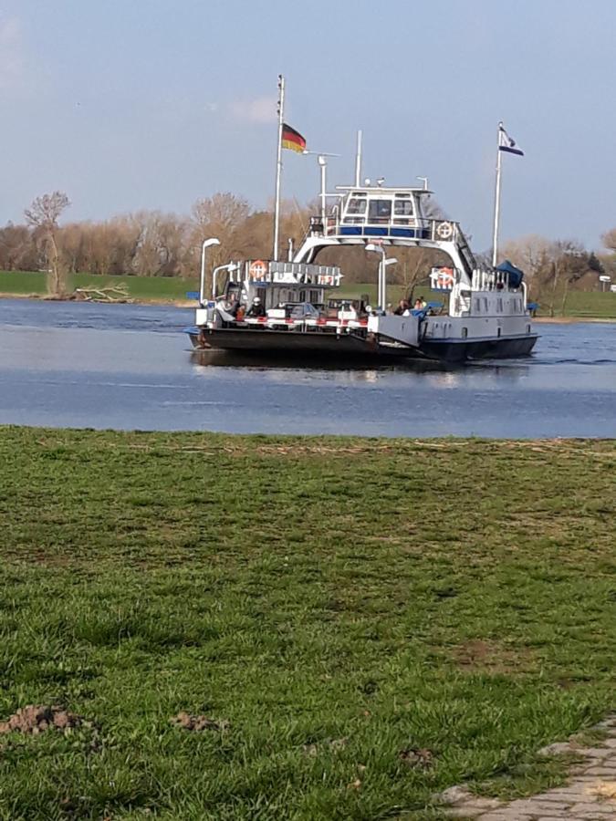 Ferienwohnung An Der Elbe Bleckede Exterior foto